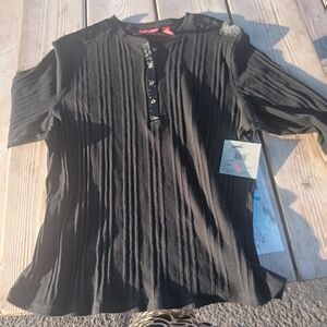 Gloria Vanderbilt Black Sweater Cardigan